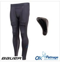 Bauer pantalon compression Femme S19